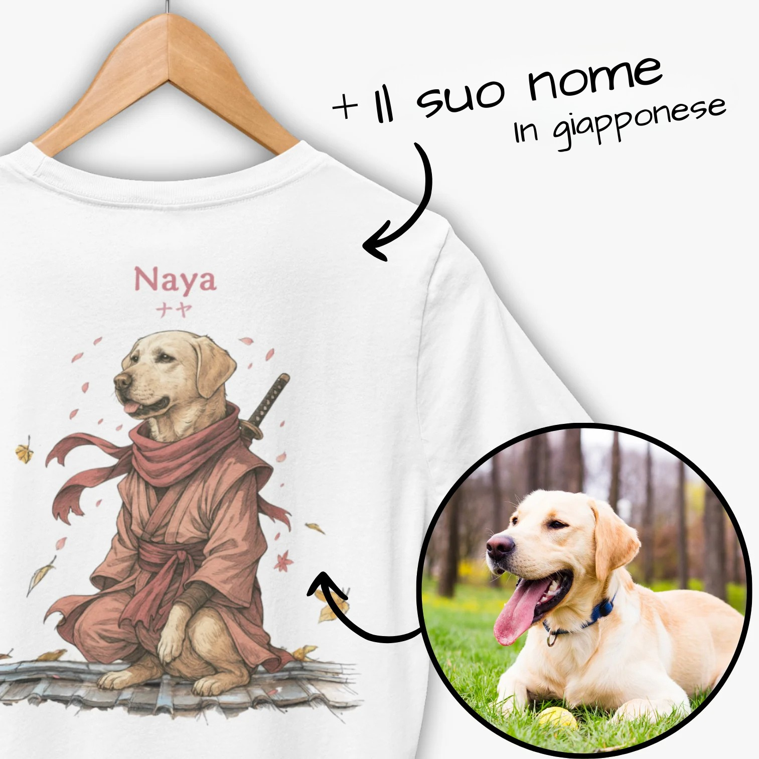 Maglietta personalizzata del Giappone