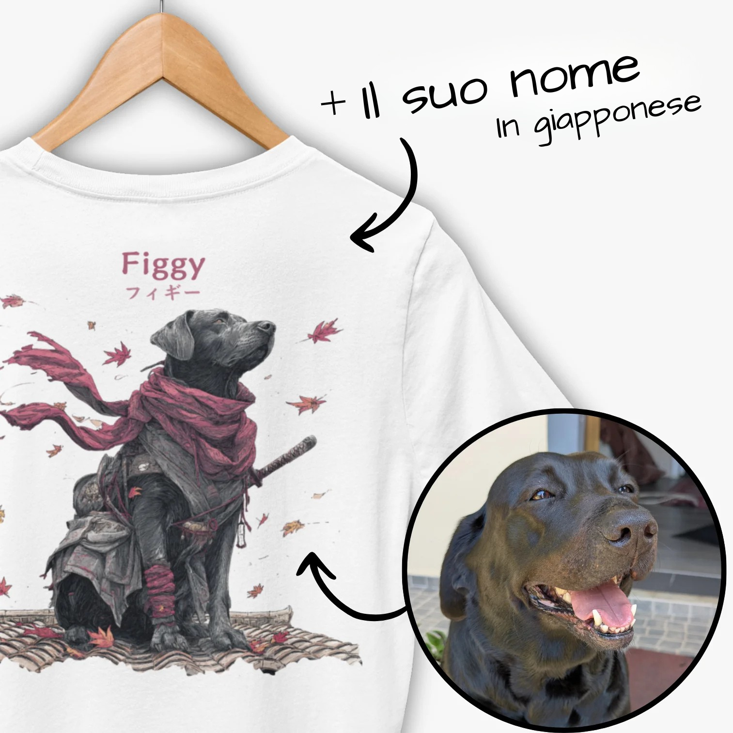 Maglietta personalizzata del Giappone