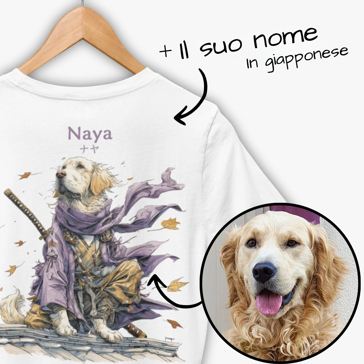 Maglietta personalizzata del Giappone